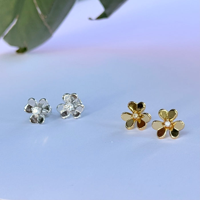 Shamrock (clover) earrings