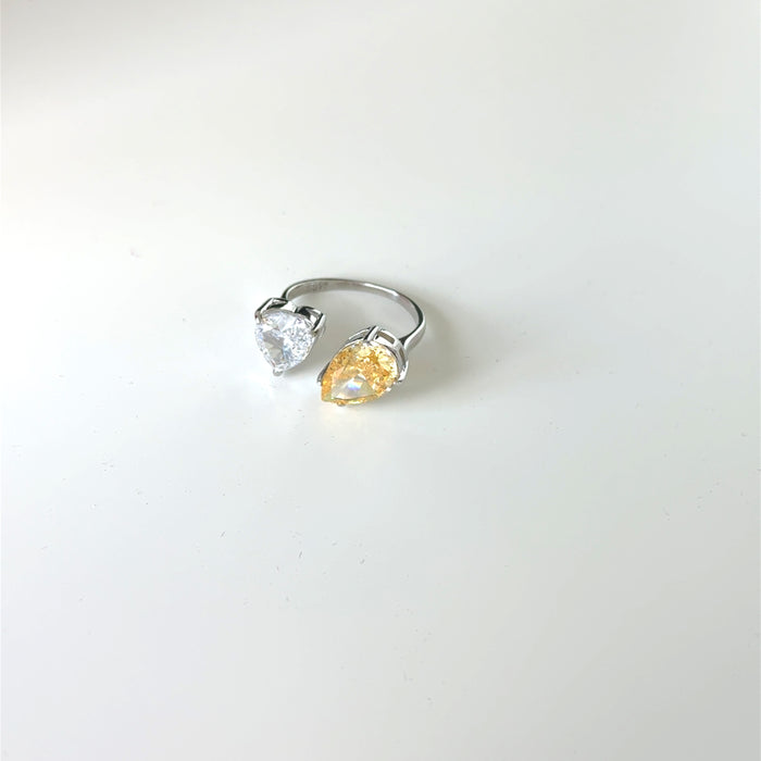 Melo Ring (Yellow zircon )