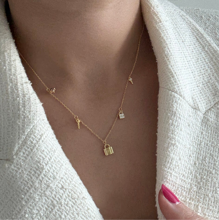 Lock & Key Necklace