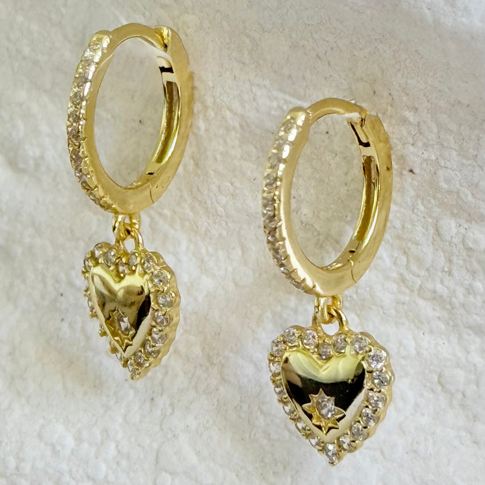 Valentine earrings