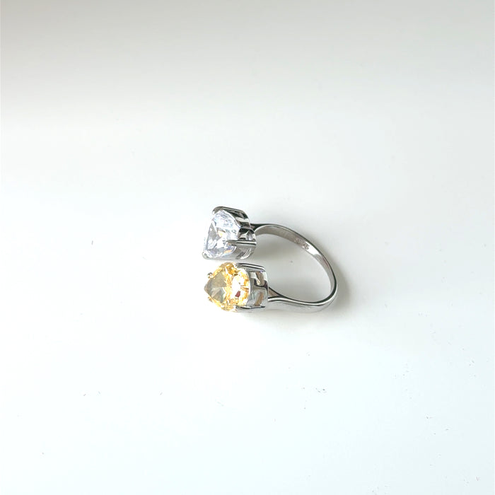 Melo Ring (Yellow zircon )