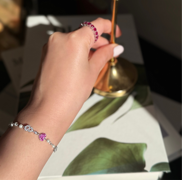 Tennis Rings (colourful Gemstones)