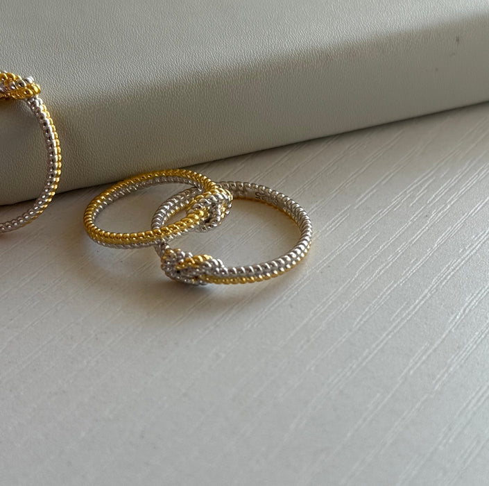 Knot Ring(bicolor)