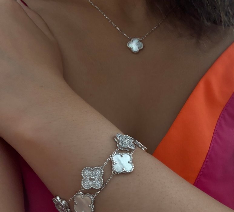 Clover(V&A style) diamond set