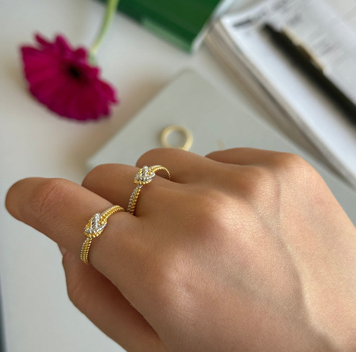 Knot Ring(bicolor)
