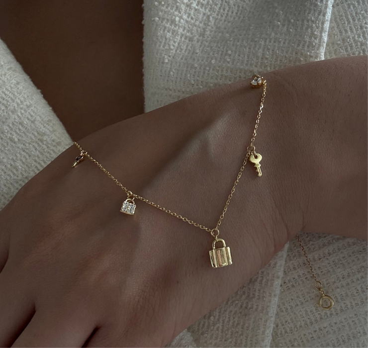 Lock & Key Necklace