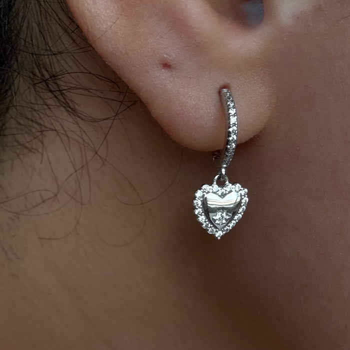Valentine earrings