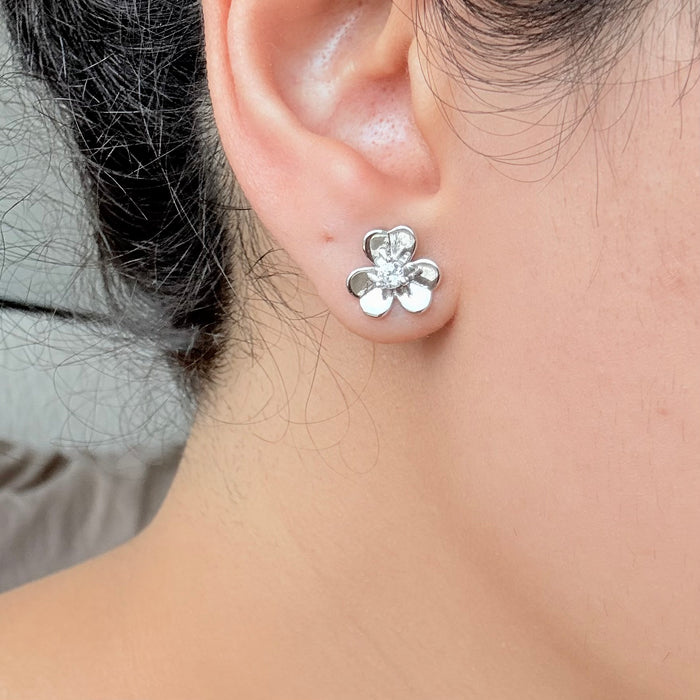 Shamrock (clover) earrings
