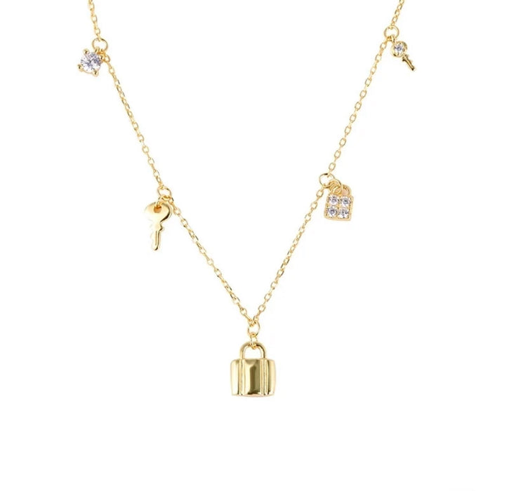 Lock & Key Necklace