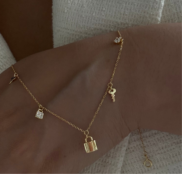 Lock & Key Necklace
