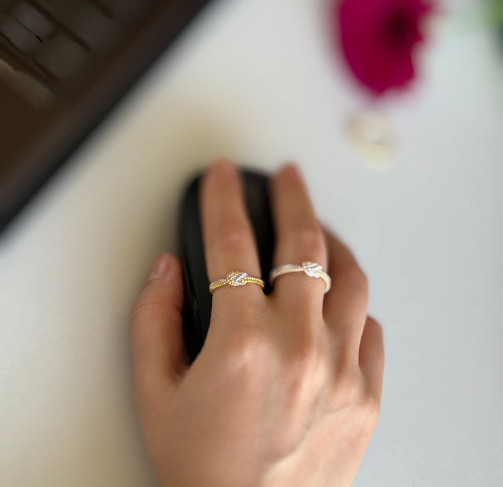 Knot Ring(bicolor)