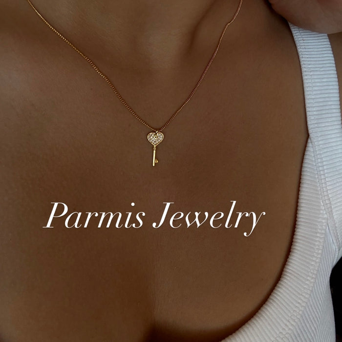 Love-Key pendant necklace