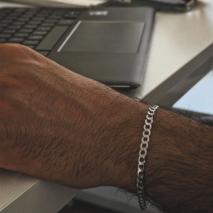 Gang Bracelet (Italian Silver)