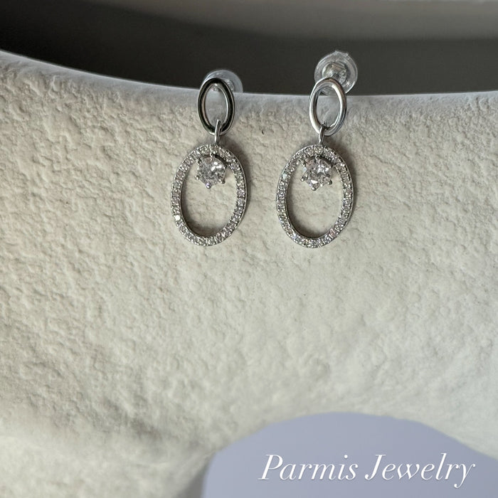 Diamond Droplet earrings