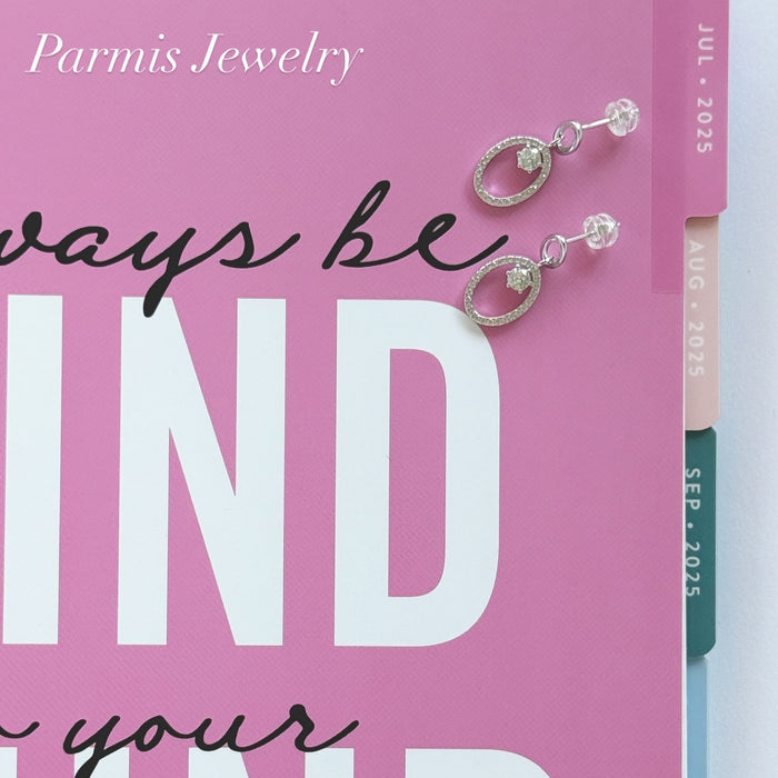 Diamond Droplet earrings