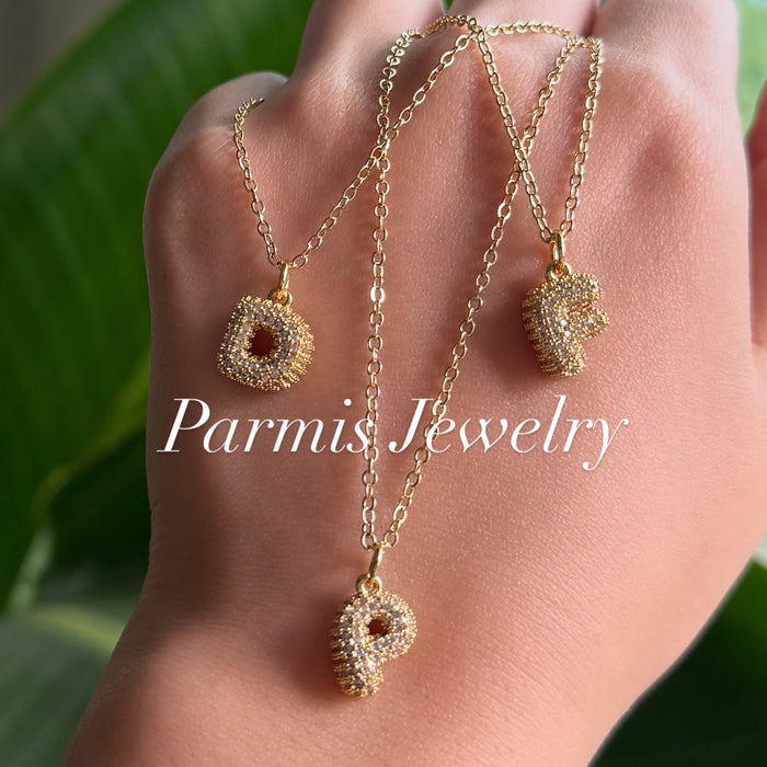 Letter Pendant Necklace