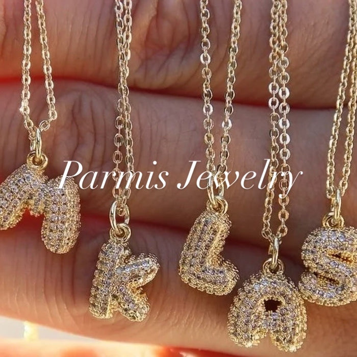 Letter Pendant Necklace