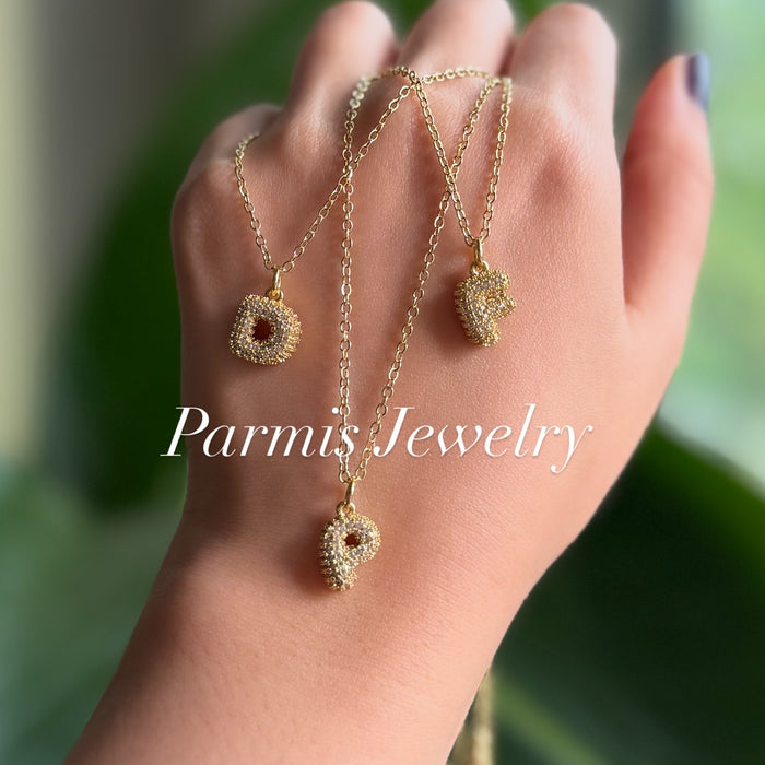 Letter Pendant Necklace