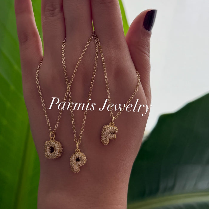Letter Pendant Necklace