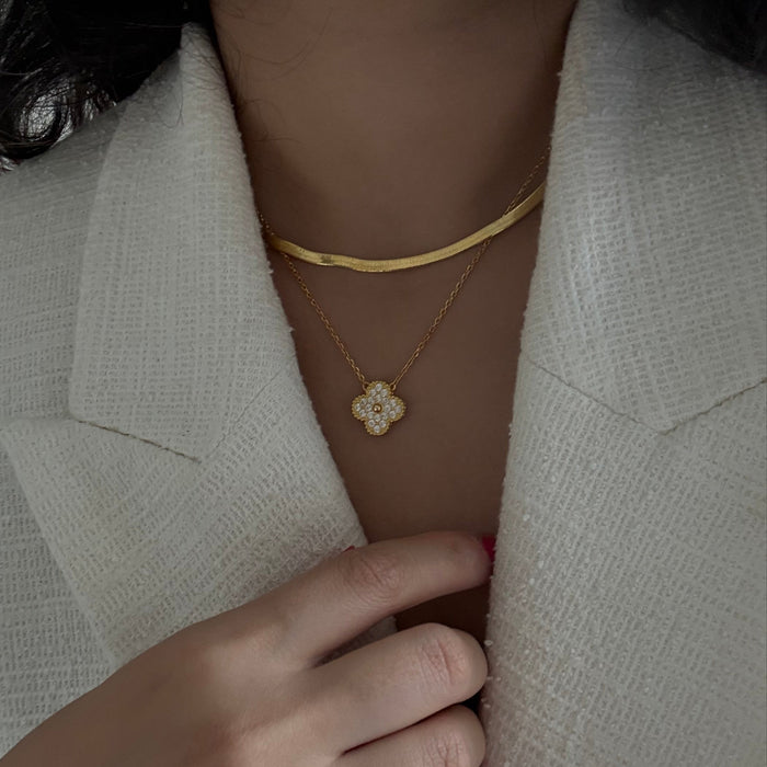 V&A style 18k gold-plated Sterling Silver Set